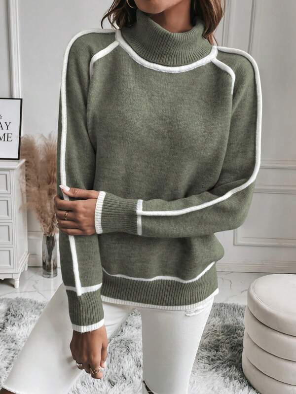 Ivanie™ - Chic Turtleneck Pullover