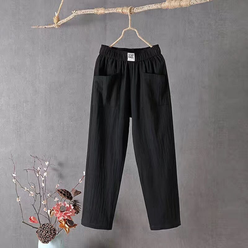 OLIVIA™ - Linen blend Trousers