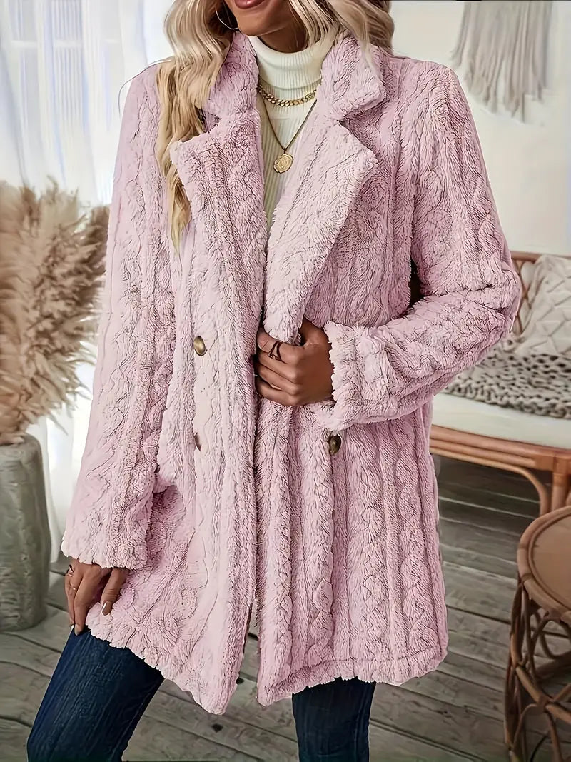 Seraphina™ - Textured Winter Coat