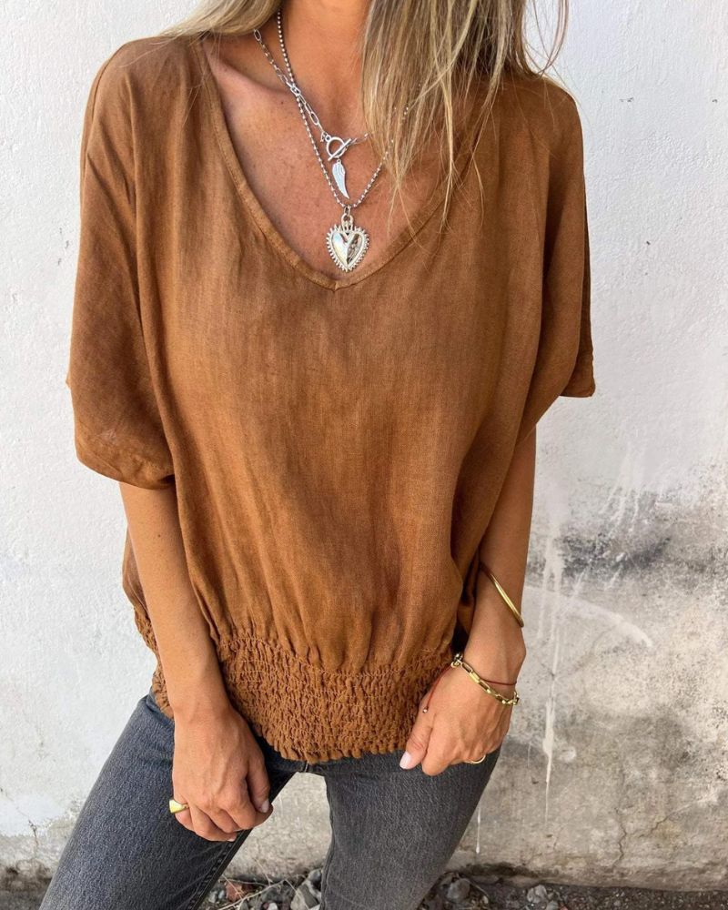 JENNY™ - Relaxed Summer Top