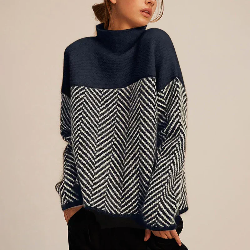 Zaria™ - Luxe Chevron Sweater