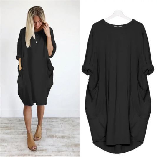 Amanda™ - Comfortable Tummy Covering Dress