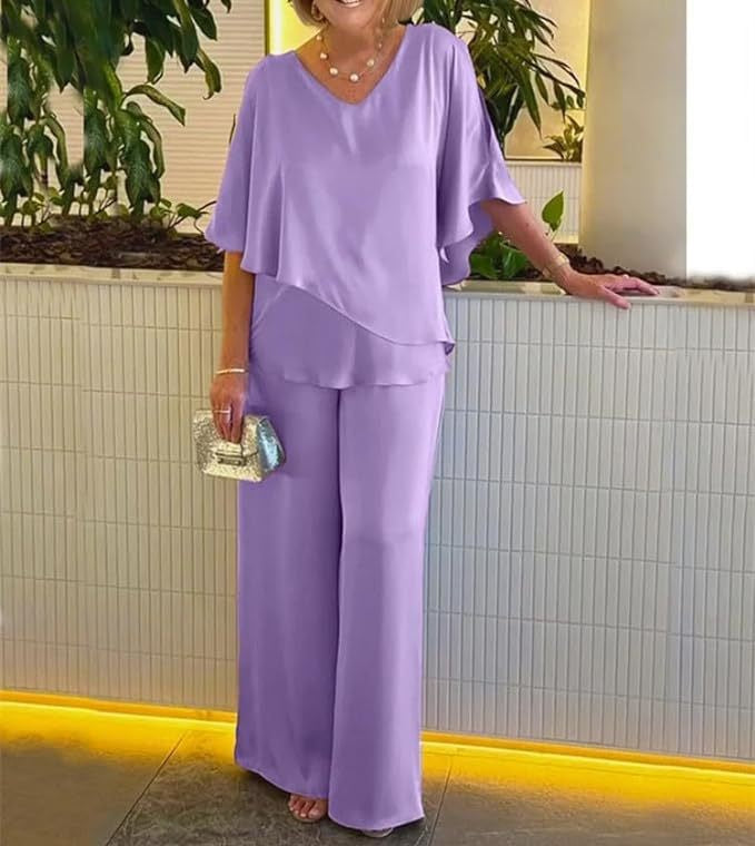 Martha™ - Effortless Wide-Leg Set