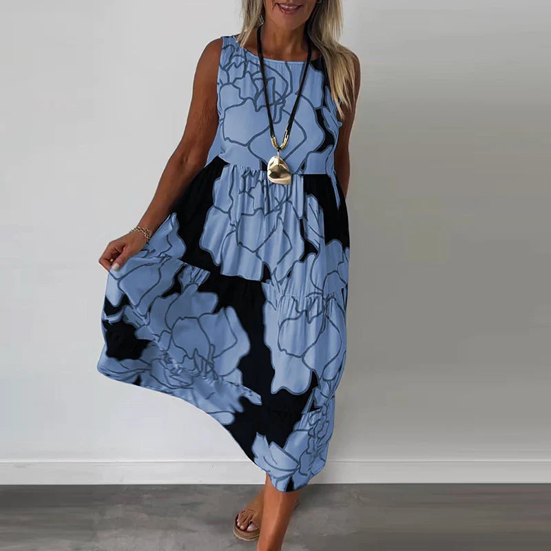 CAITLYN™ - Sleeveless Maxi Dress