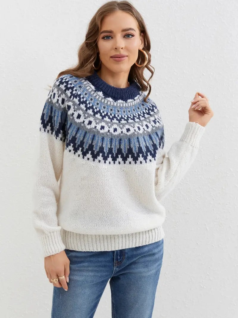 Anya™ - Nordic Charm Sweater